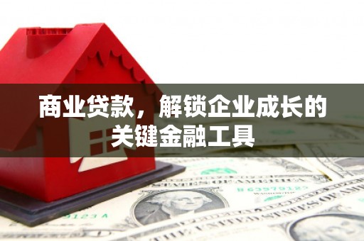 务川商业贷款，解锁企业成长的关键金融工具