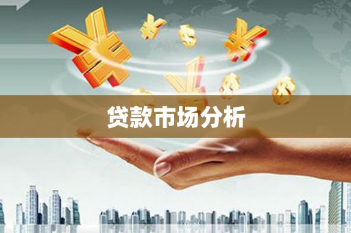 务川贷款市场分析