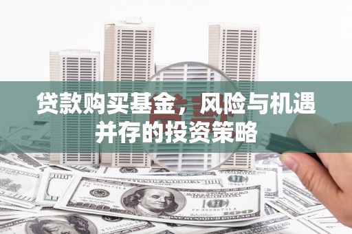 务川贷款购买基金，风险与机遇并存的投资策略