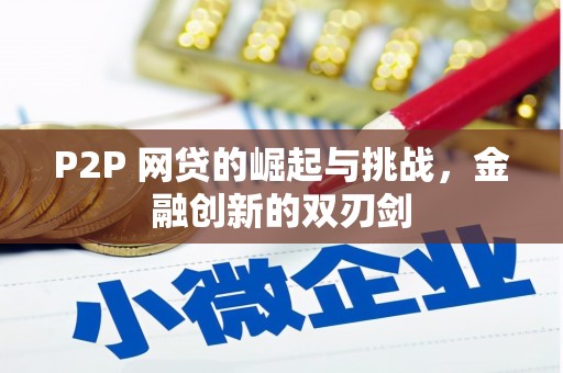 务川P2P 网贷的崛起与挑战，金融创新的双刃剑