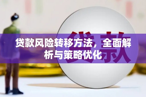 务川贷款风险转移方法，全面解析与策略优化