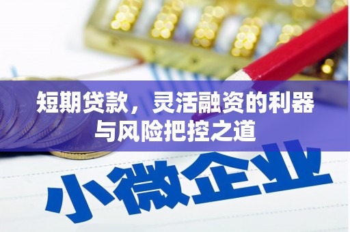 务川短期贷款，灵活融资的利器与风险把控之道