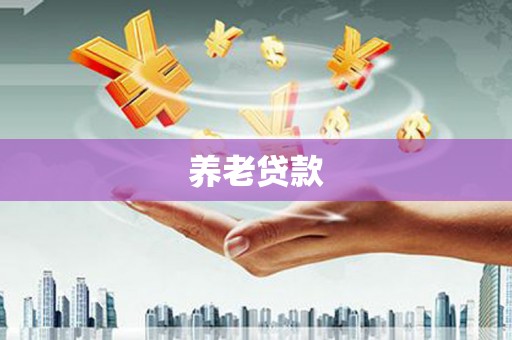 务川养老贷款