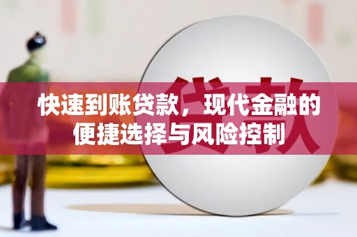 务川快速到账贷款，现代金融的便捷选择与风险控制