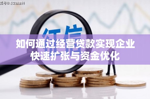 务川如何通过经营贷款实现企业快速扩张与资金优化