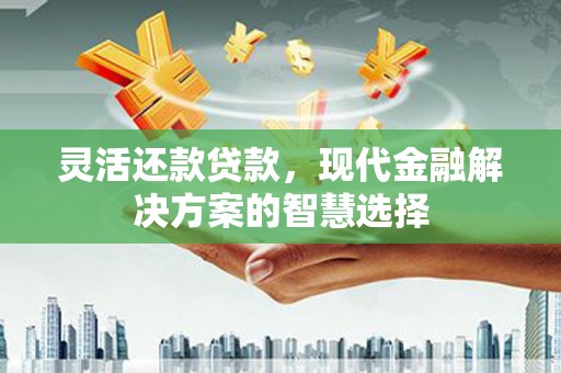 务川灵活还款贷款，现代金融解决方案的智慧选择
