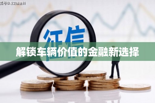 务川解锁车辆价值的金融新选择