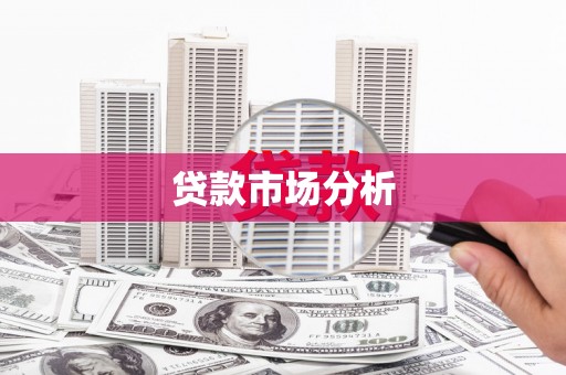 务川贷款市场分析