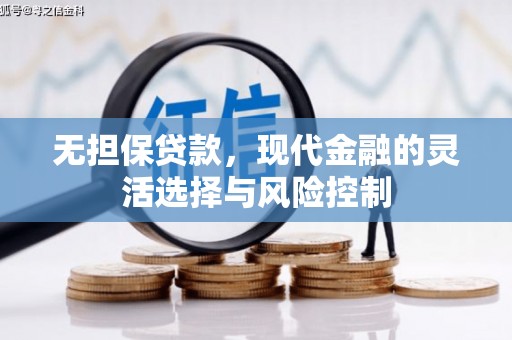 务川无担保贷款，现代金融的灵活选择与风险控制