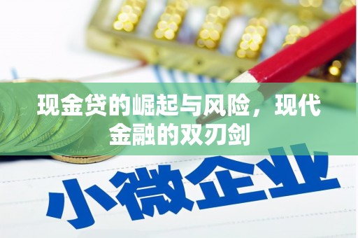务川现金贷的崛起与风险，现代金融的双刃剑