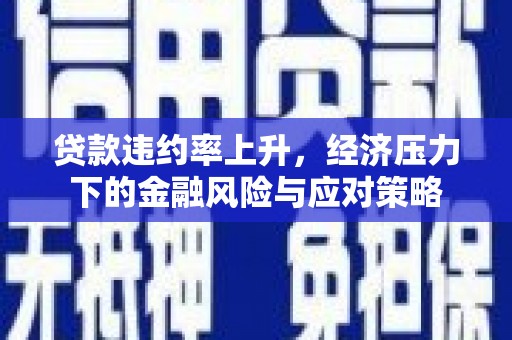 务川贷款违约率上升，经济压力下的金融风险与应对策略