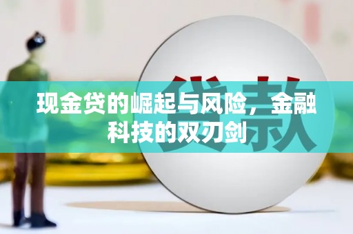 务川现金贷的崛起与风险，金融科技的双刃剑