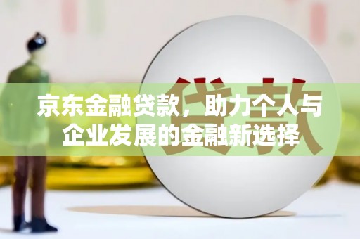 务川京东金融贷款，助力个人与企业发展的金融新选择
