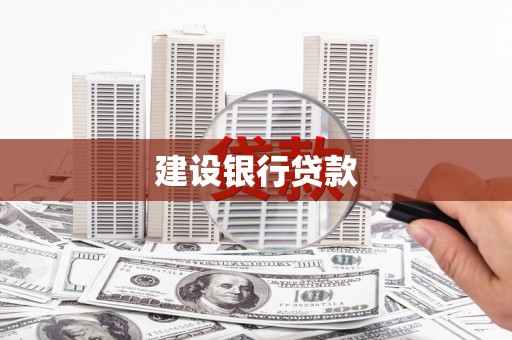 务川建设银行贷款