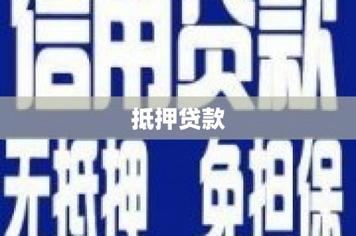 务川抵押贷款