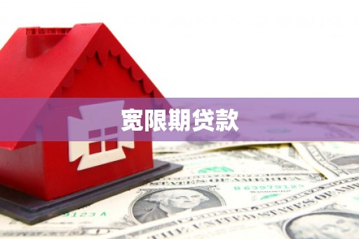 务川宽限期贷款