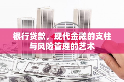 务川银行贷款，现代金融的支柱与风险管理的艺术