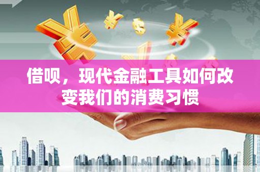 务川借呗，现代金融工具如何改变我们的消费习惯