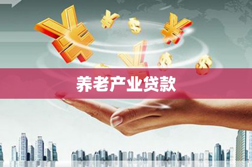 务川养老产业贷款