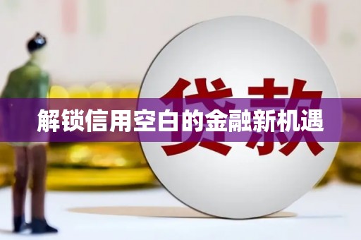 务川解锁信用空白的金融新机遇
