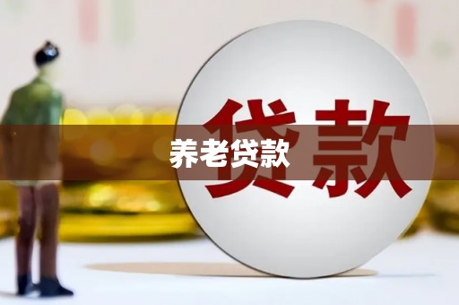 务川养老贷款